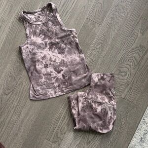Tie-Dye Tank and Leggings Set Lululemon
